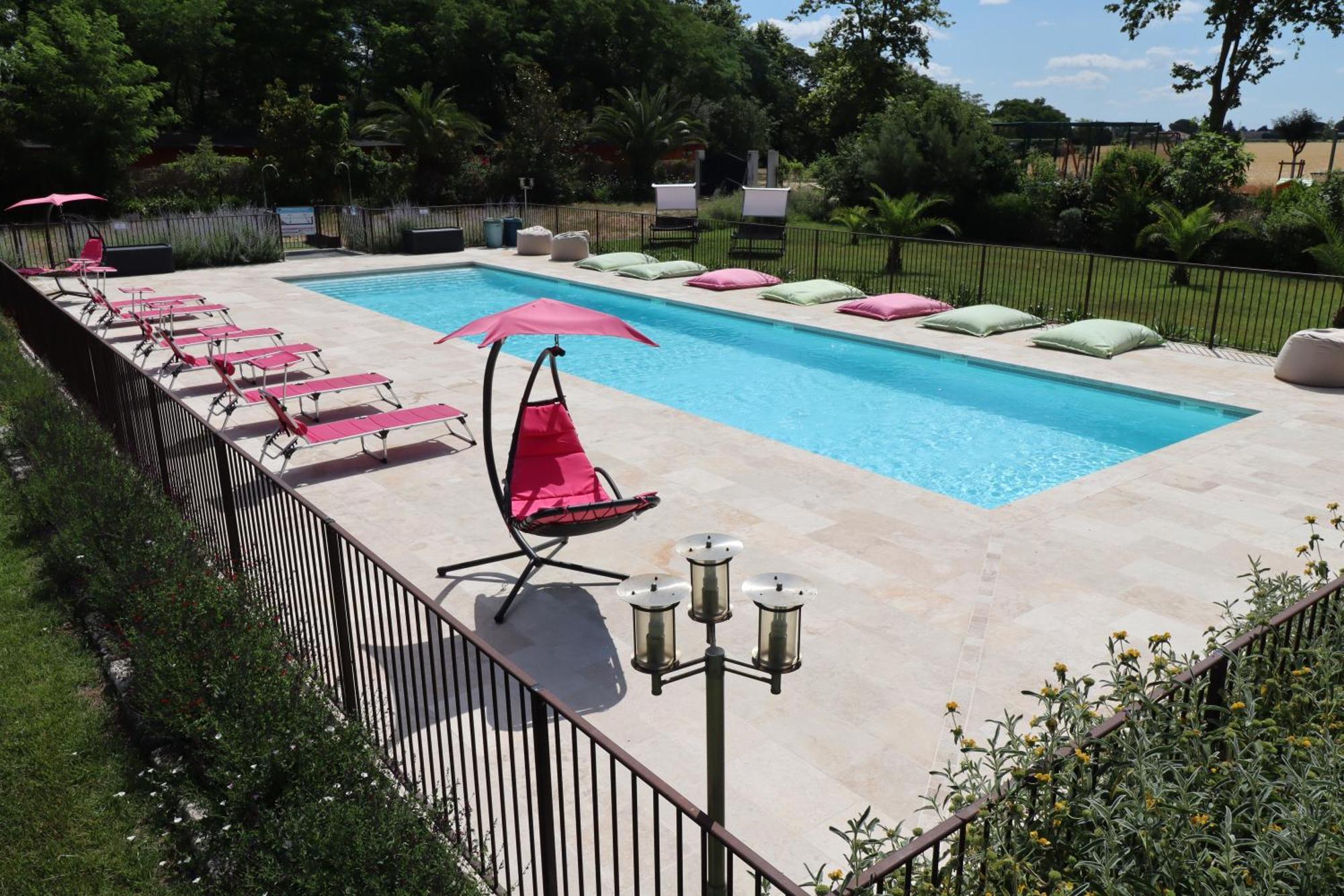 Chambres D'Hotes Avec Jacuzzi Et Piscine Au Mas De Cadoule Saint-Just  Екстер'єр фото
